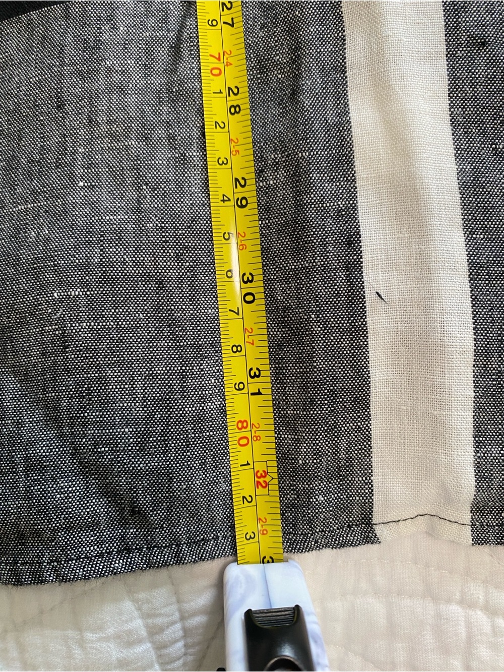 Beau Jours Linen Dress short sleeve pockets Medium - Picture 11 of 11